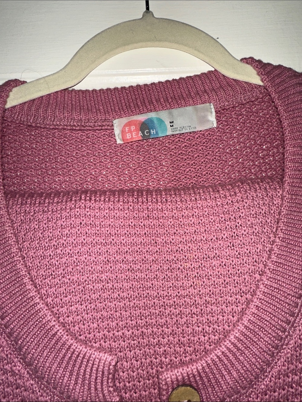 Free People Hailee Sweater Set - Rose Pink - Picture 3 of 4